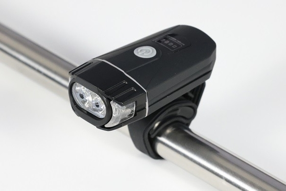 ไฟจักรยานแบบชาร์จ USB 5 วัตต์ 8.4x4.5x3.5 ซม. ไฟหน้า